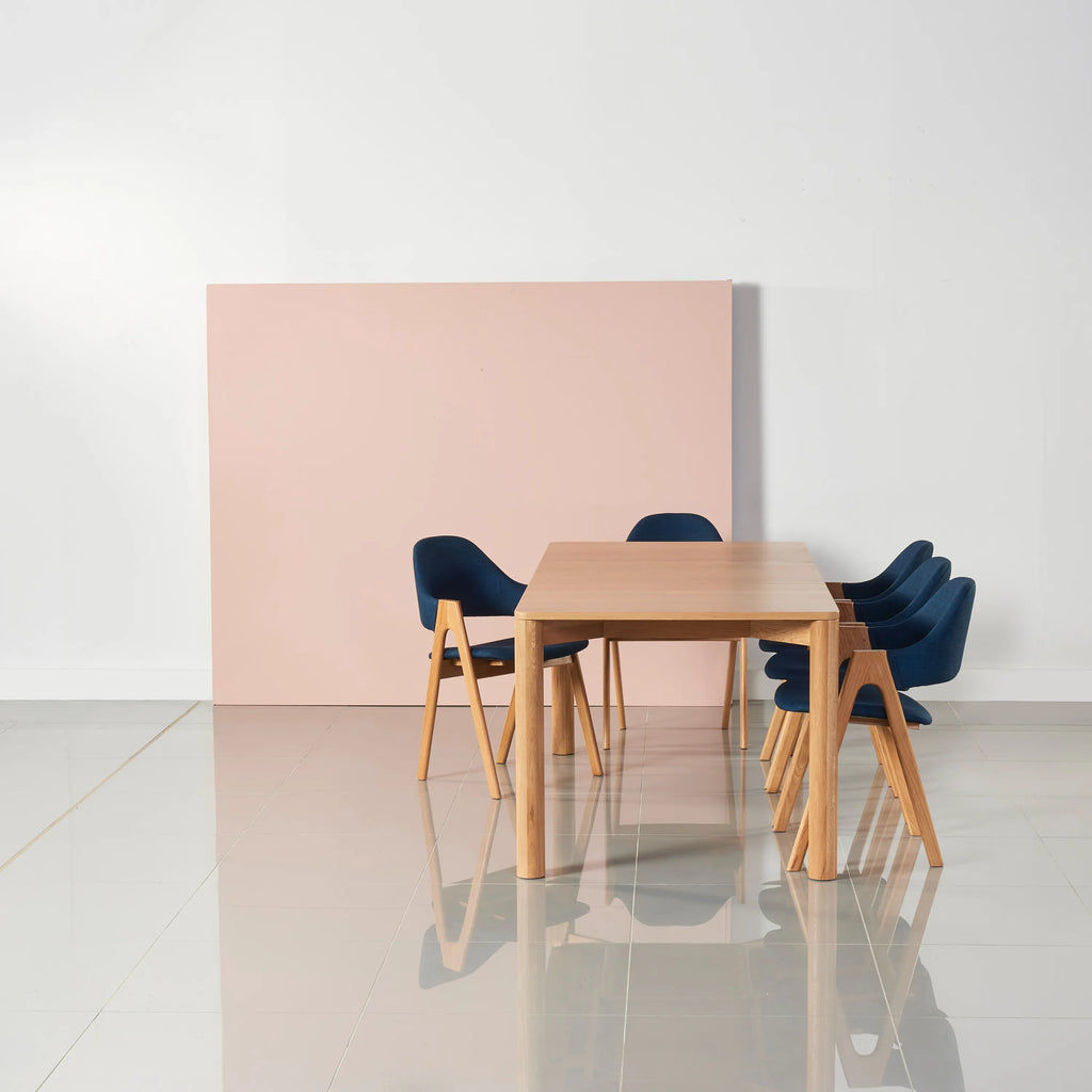 Olivia Dining Table Extendable 51-71" x 35" Solid American Oak