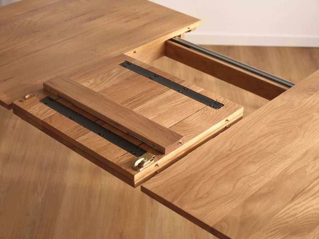Olivia Dining Table Extendable Solid American Oak