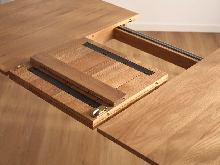 Olivia Dining Table Extendable Solid American Oak