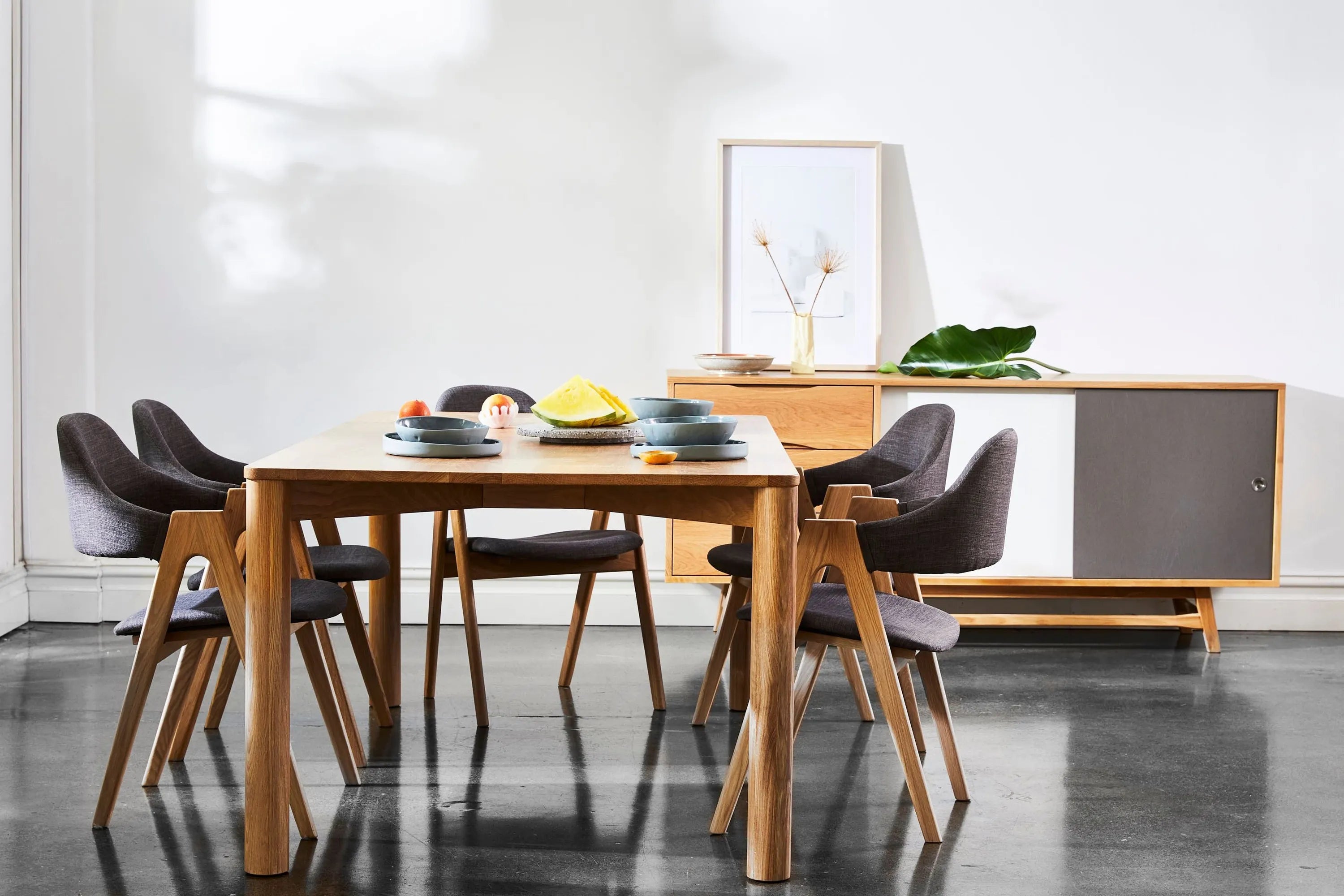 Olivia Dining Table Solid American Oak