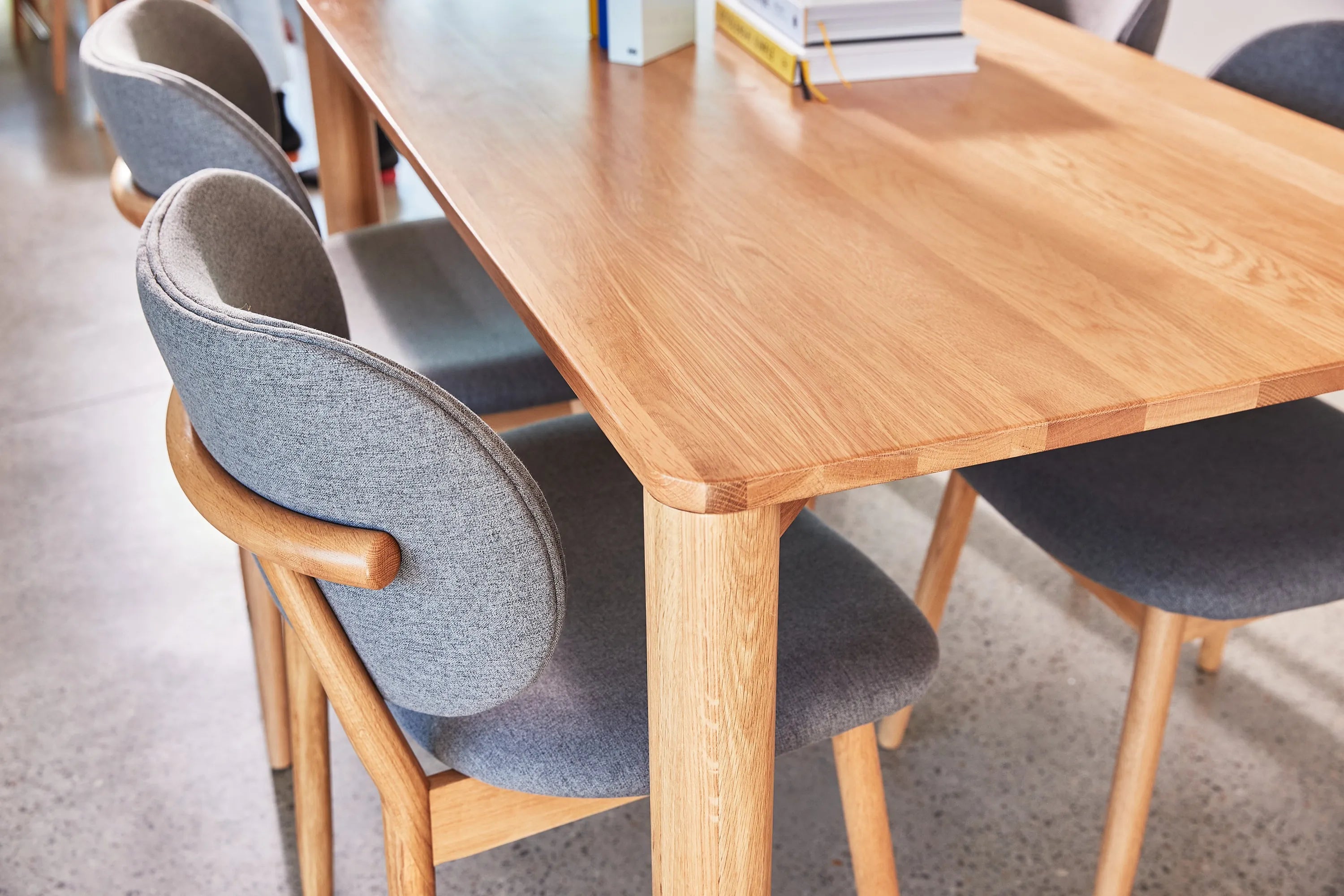 Olivia Dining Table Solid American Oak