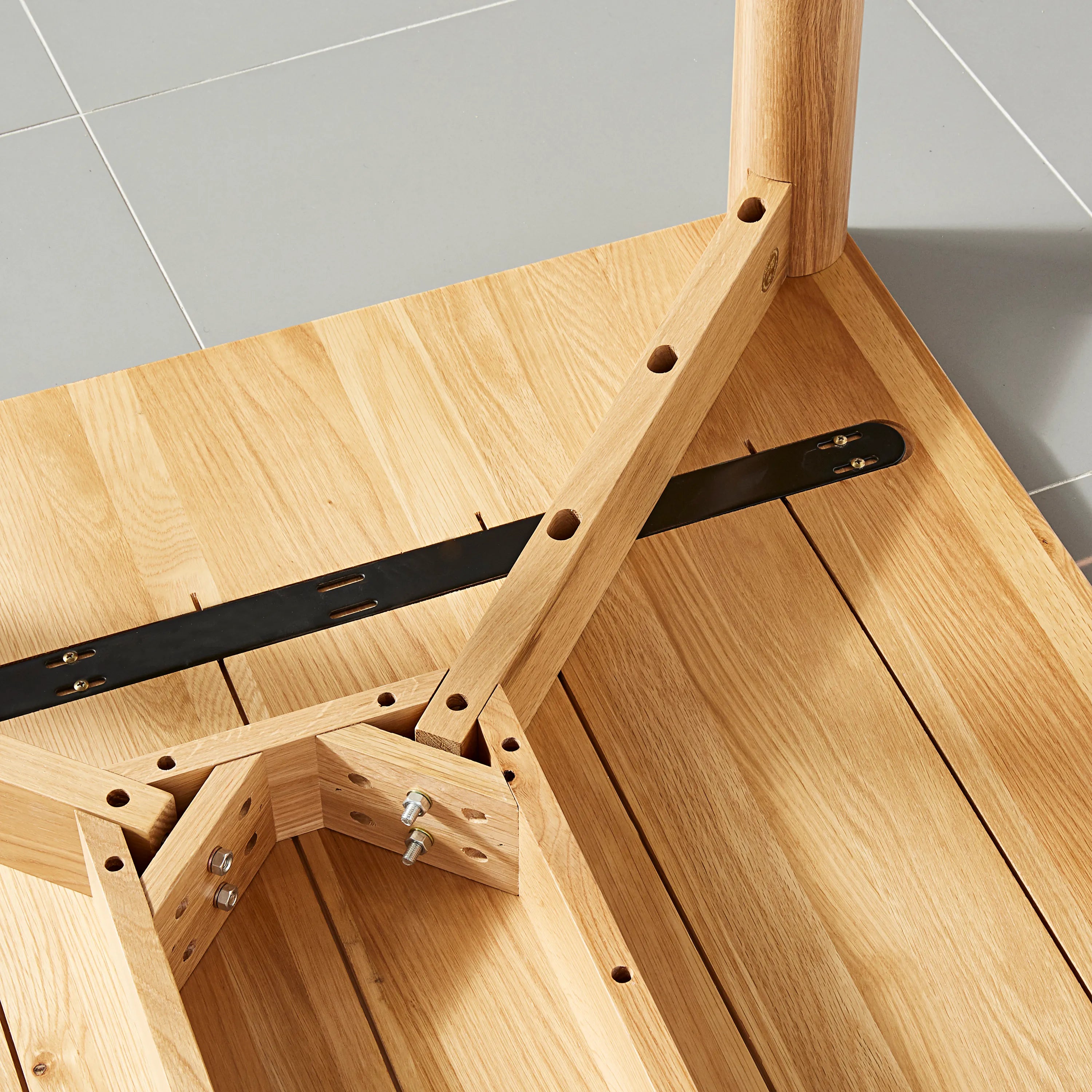 Olivia Dining Table Solid American Oak