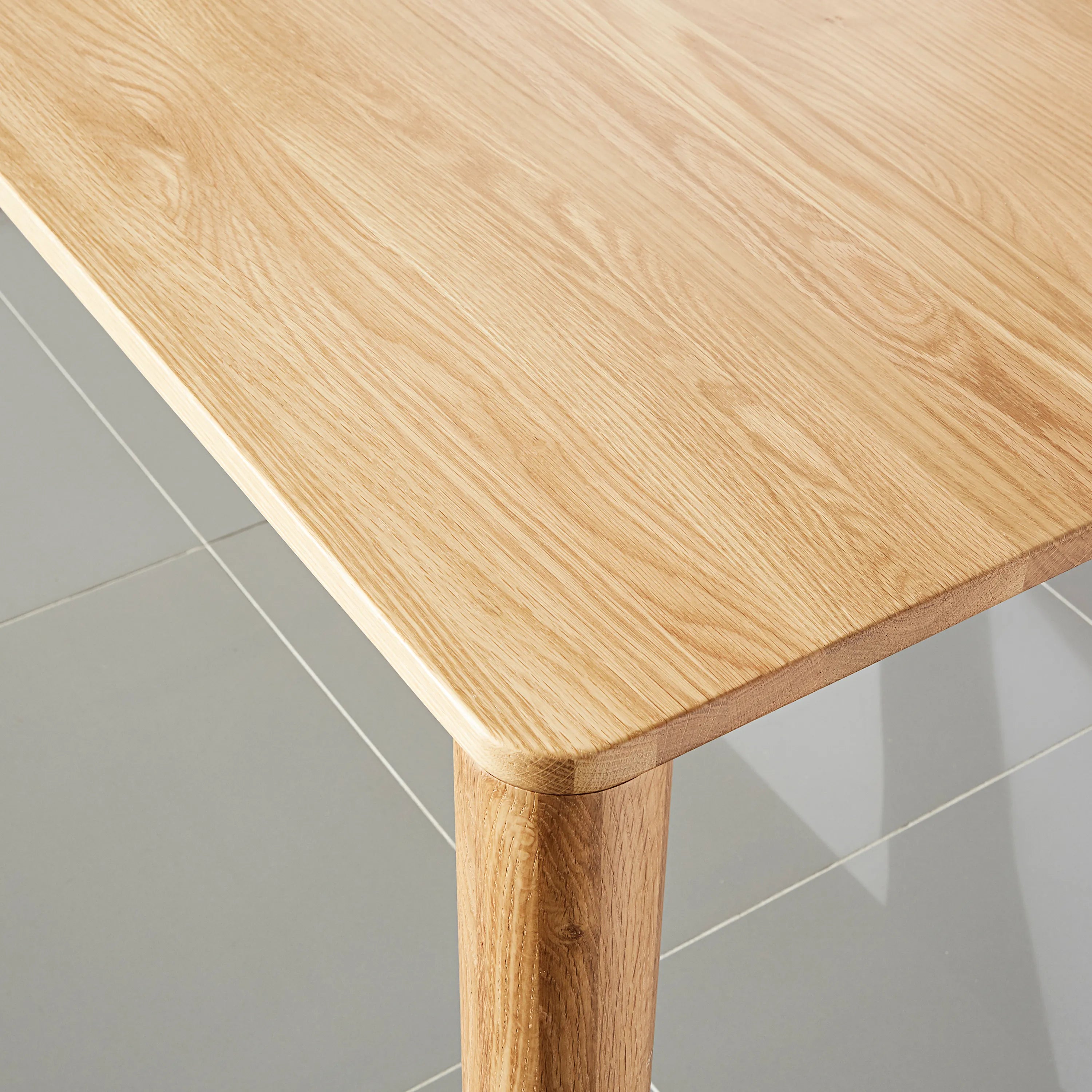 Olivia Dining Table Solid American Oak