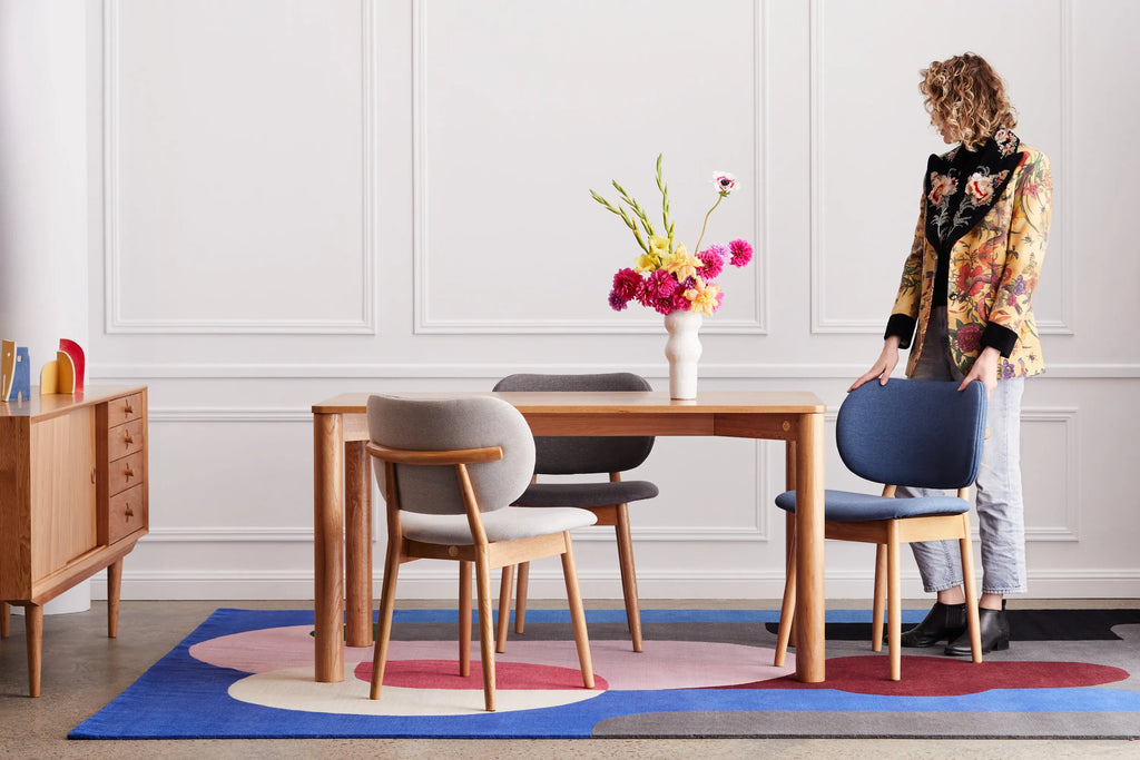 Olivia Dining Table Solid American Oak