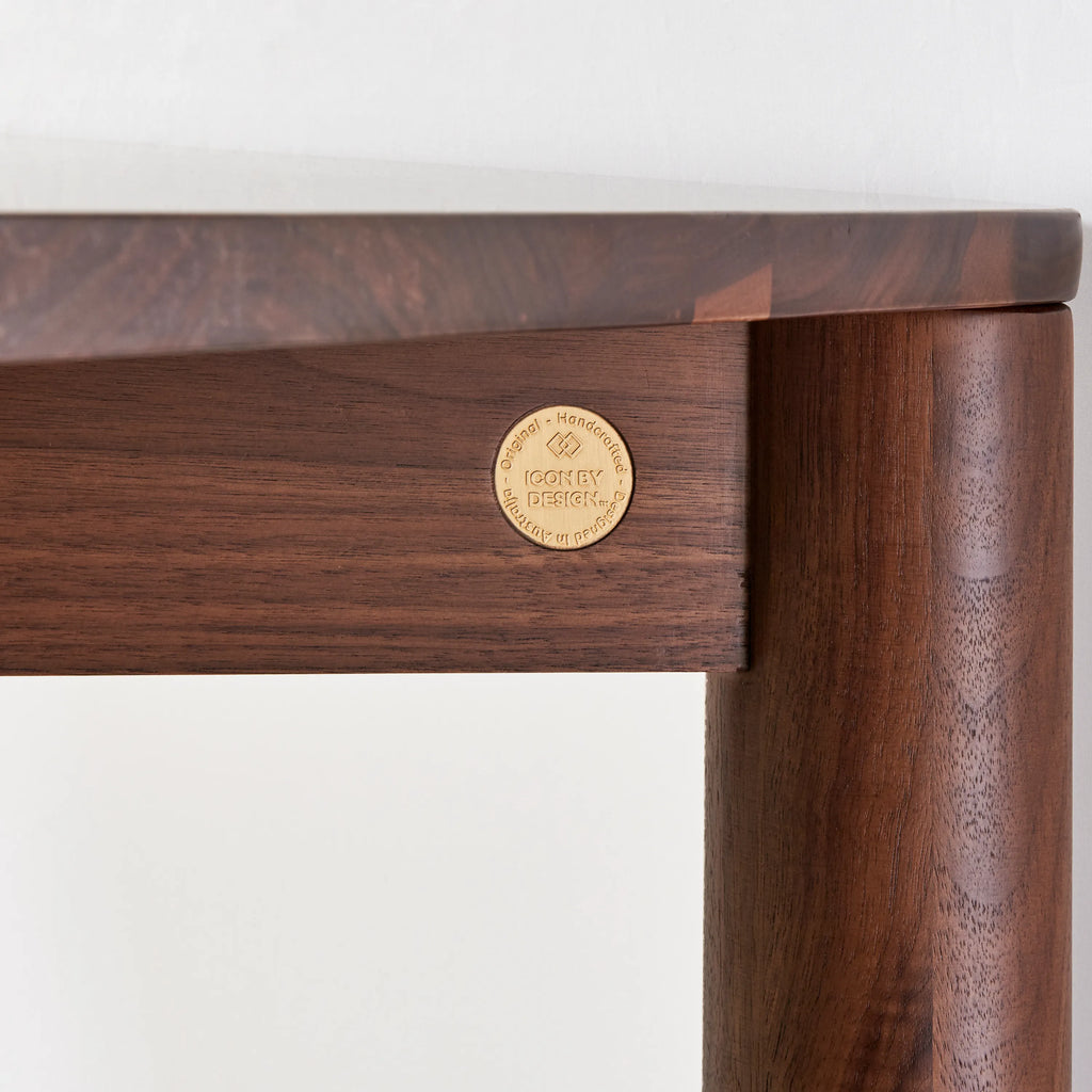 Olivia Dining Table 71" x 39" Solid American Walnut