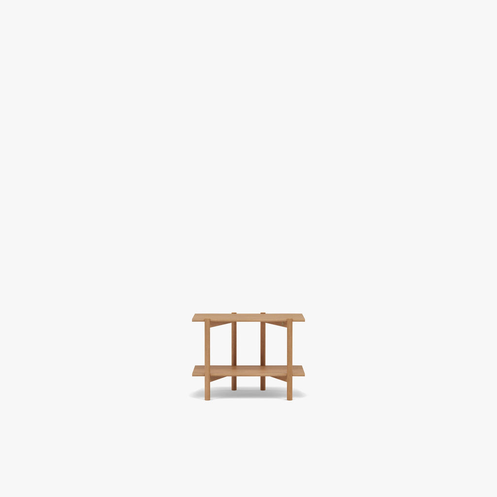 Olivia Modular Shelf Single 28" x 14" x 21" Solid American Oak