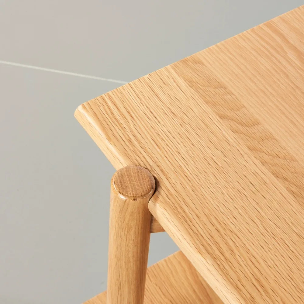 Olivia Modular Shelf Single 28" x 14" x 21" Solid American Oak