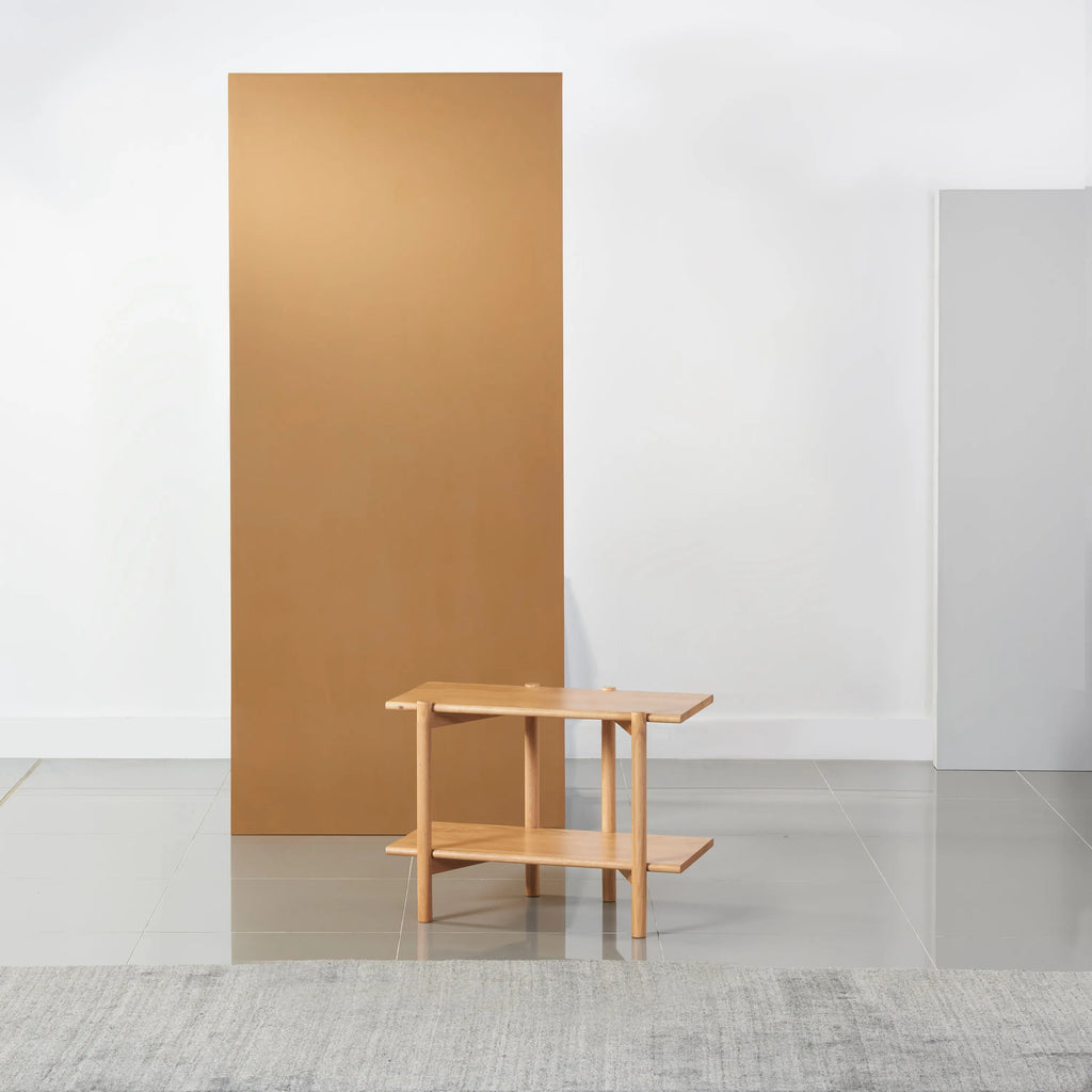 Olivia Modular Shelf Single 28" x 14" x 21" Solid American Oak