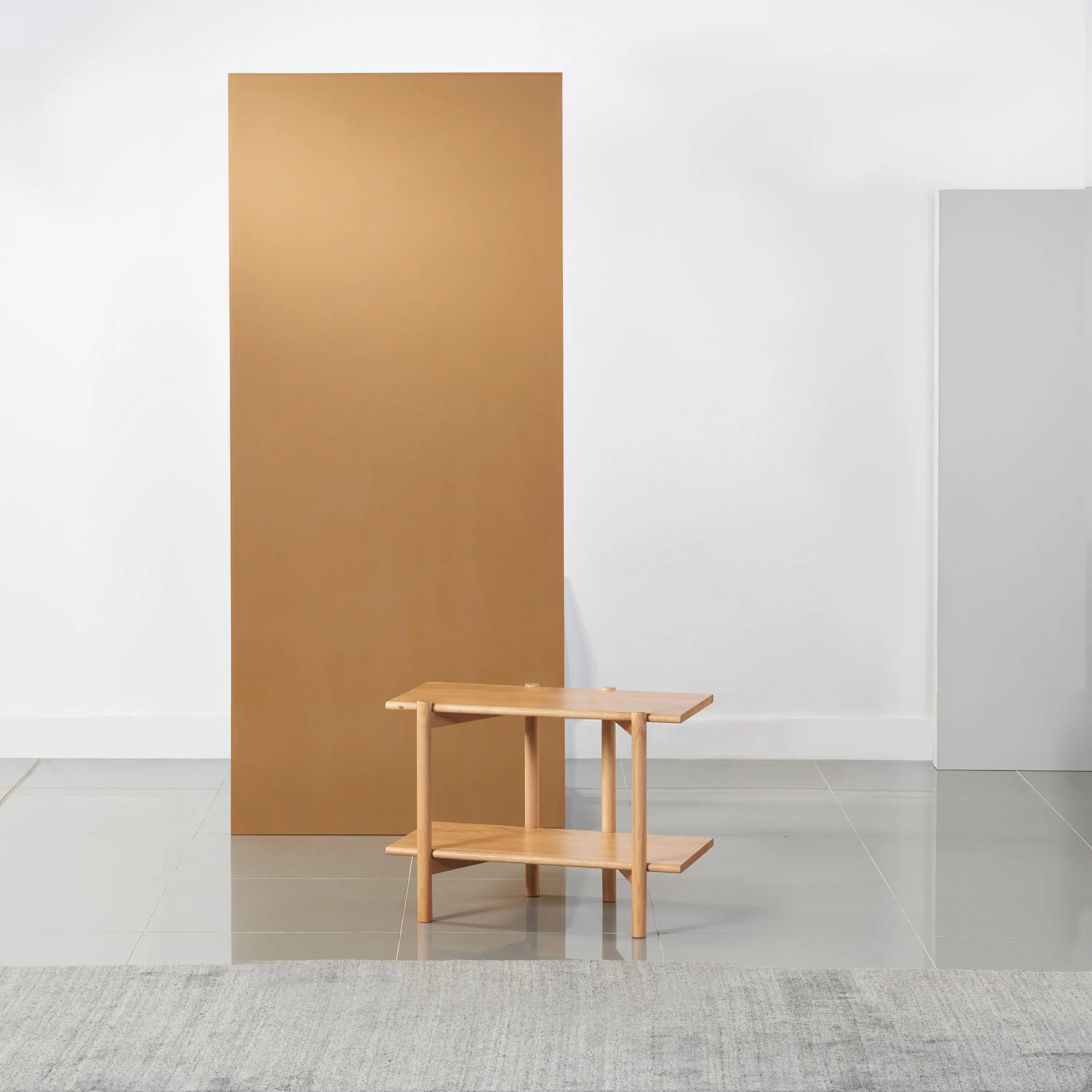 Olivia Modular Shelf Single 28" x 14" x 21" Solid American Oak