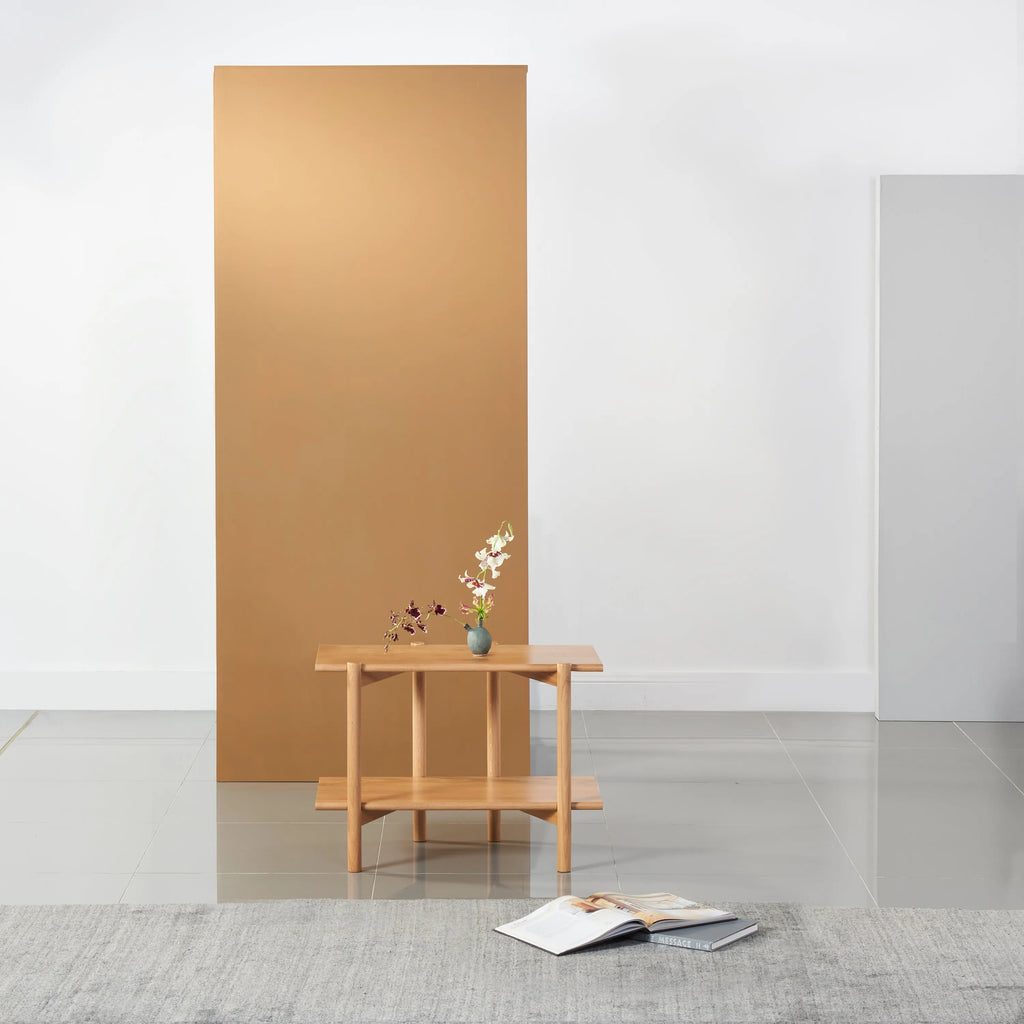 Olivia Modular Shelf Single 28" x 14" x 21" Solid American Oak