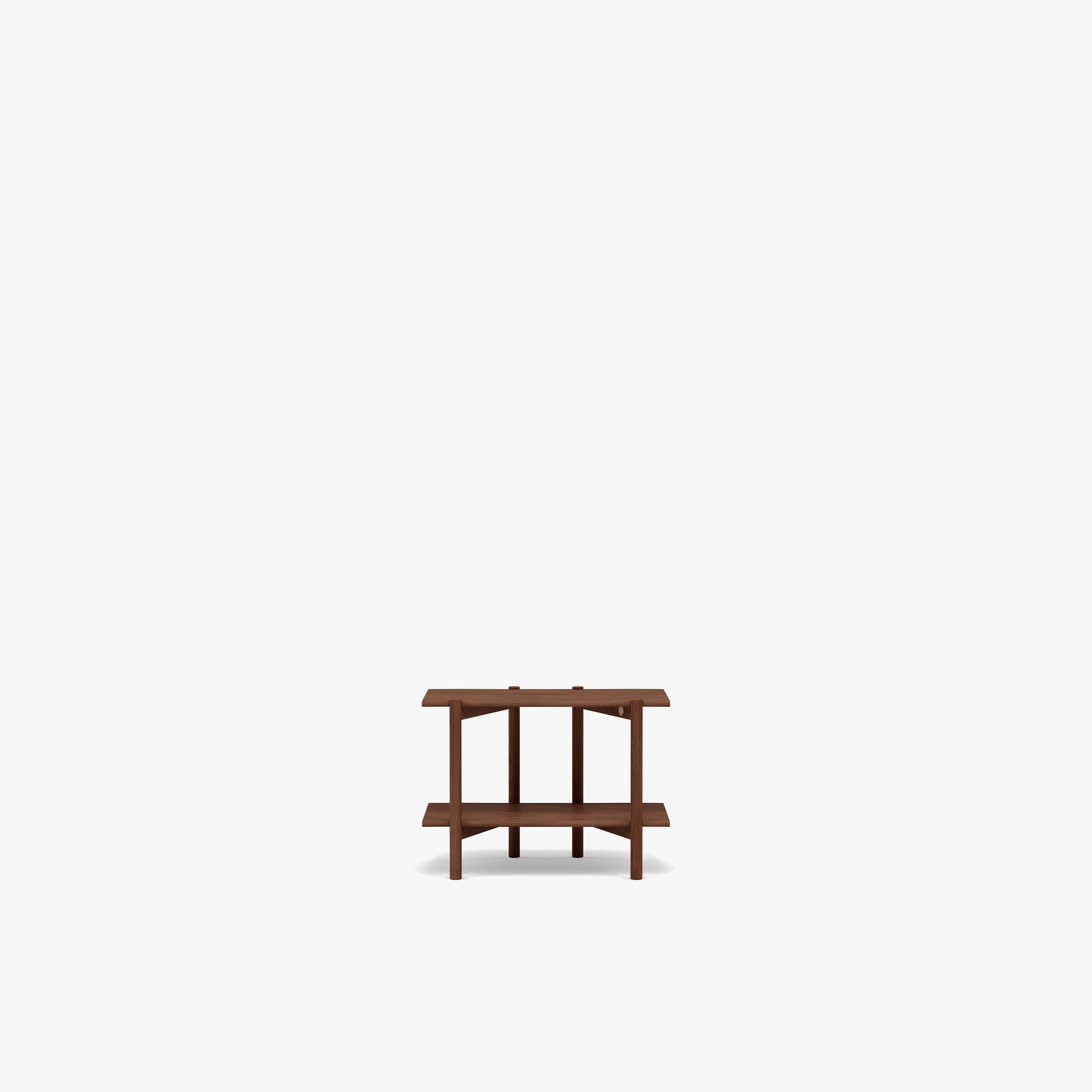 Olivia Modular Shelf Single 28" x 14" x 21" Solid American Walnut