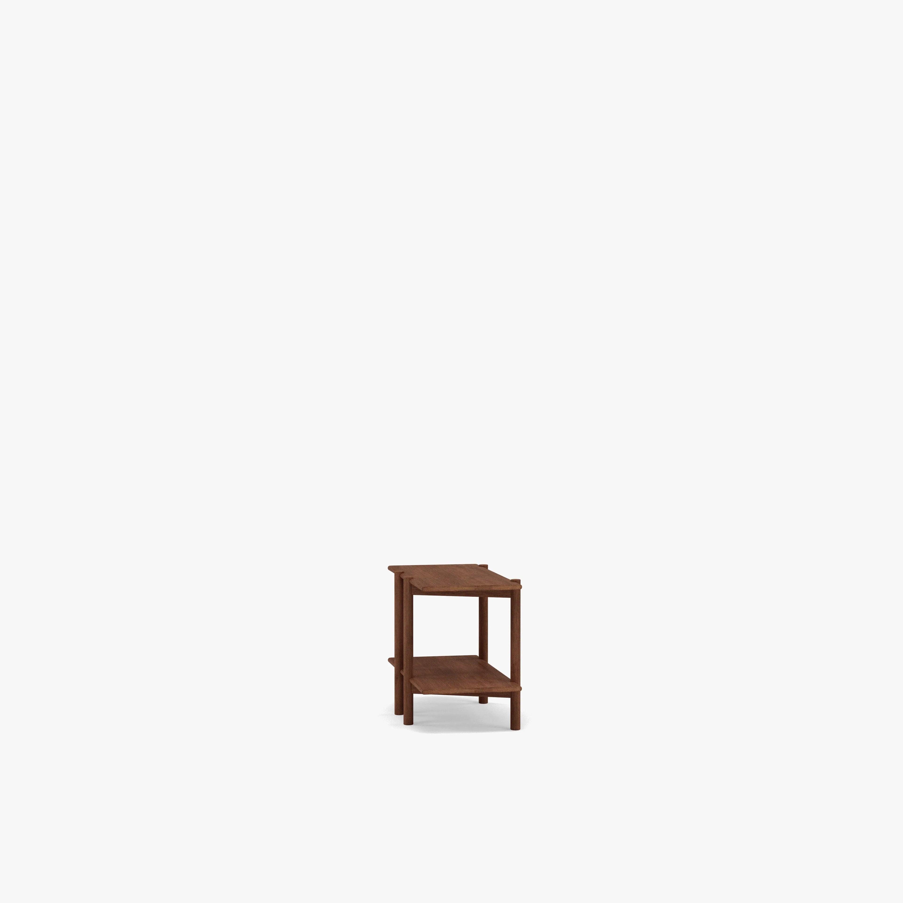 Olivia Modular Shelf Single 28" x 14" x 21" Solid American Walnut