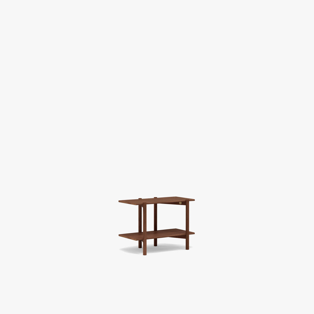 Olivia Modular Shelf Single 28" x 14" x 21" Solid American Walnut