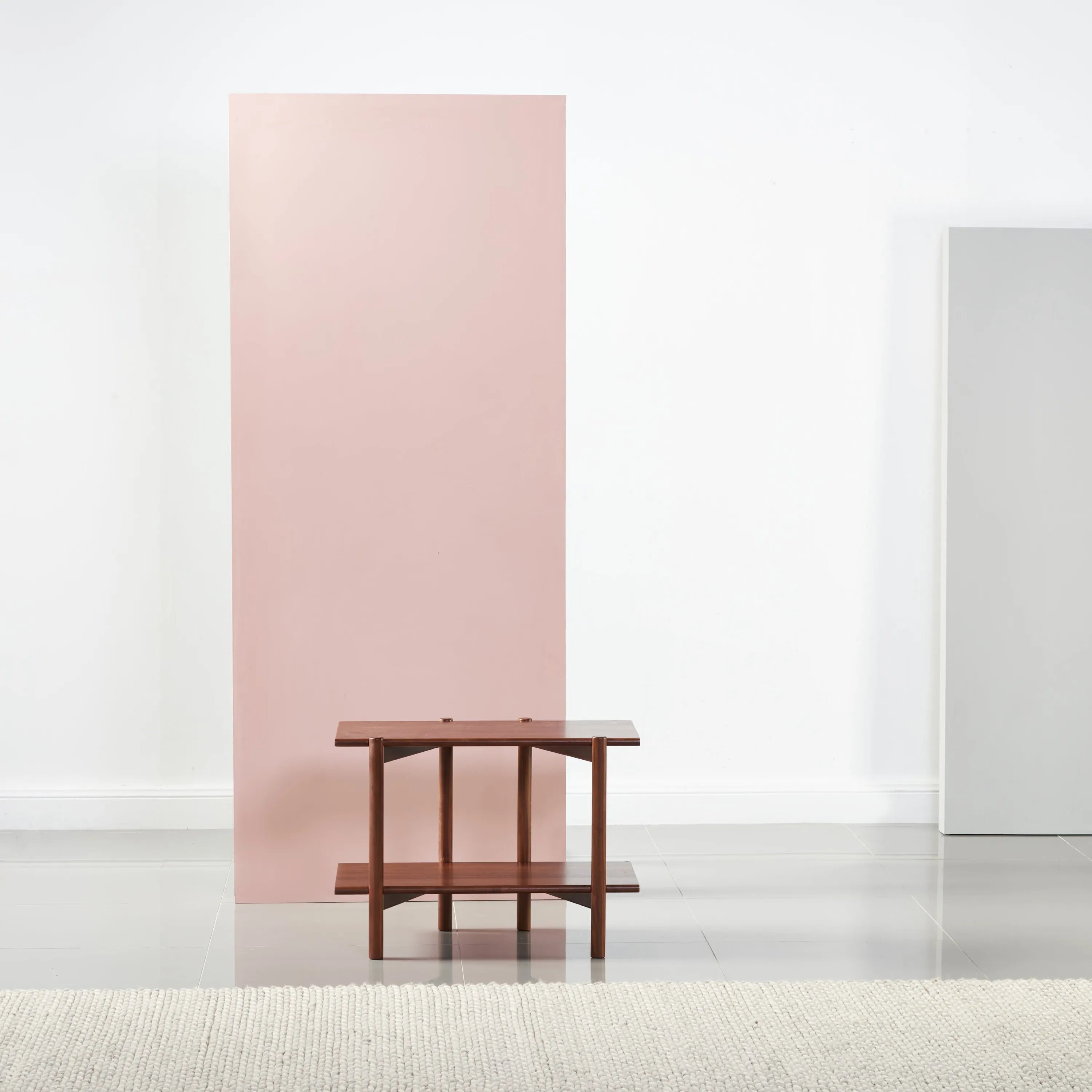 Olivia Modular Shelf Single 28" x 14" x 21" Solid American Walnut