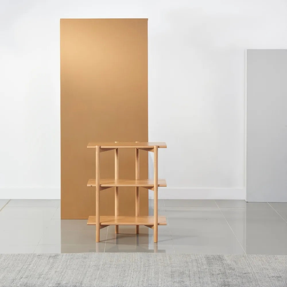 Olivia Modular Shelf Single 28" x 14" x 34" Solid American Oak