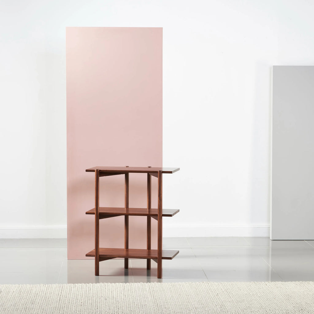 Olivia Modular Shelf Single 28" x 14" x 34" Solid American Walnut