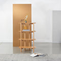 Olivia Modular Shelf Single 28" x 14" x 48" Solid American Oak