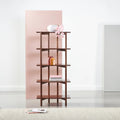 Olivia Modular Shelf Single 28" x 14" x 62" Solid American Walnut