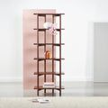 Olivia Modular Shelf Single 28" x 14" x 76" Solid American Walnut