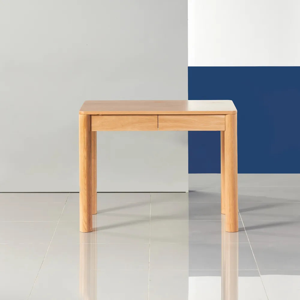 Olivia Office Desk 39" x 24" Solid American Oak