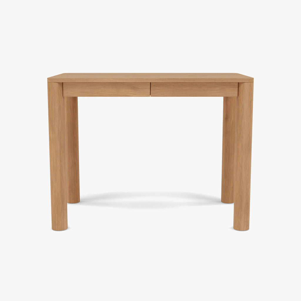 Olivia Office Desk 39" x 24" Solid American Oak