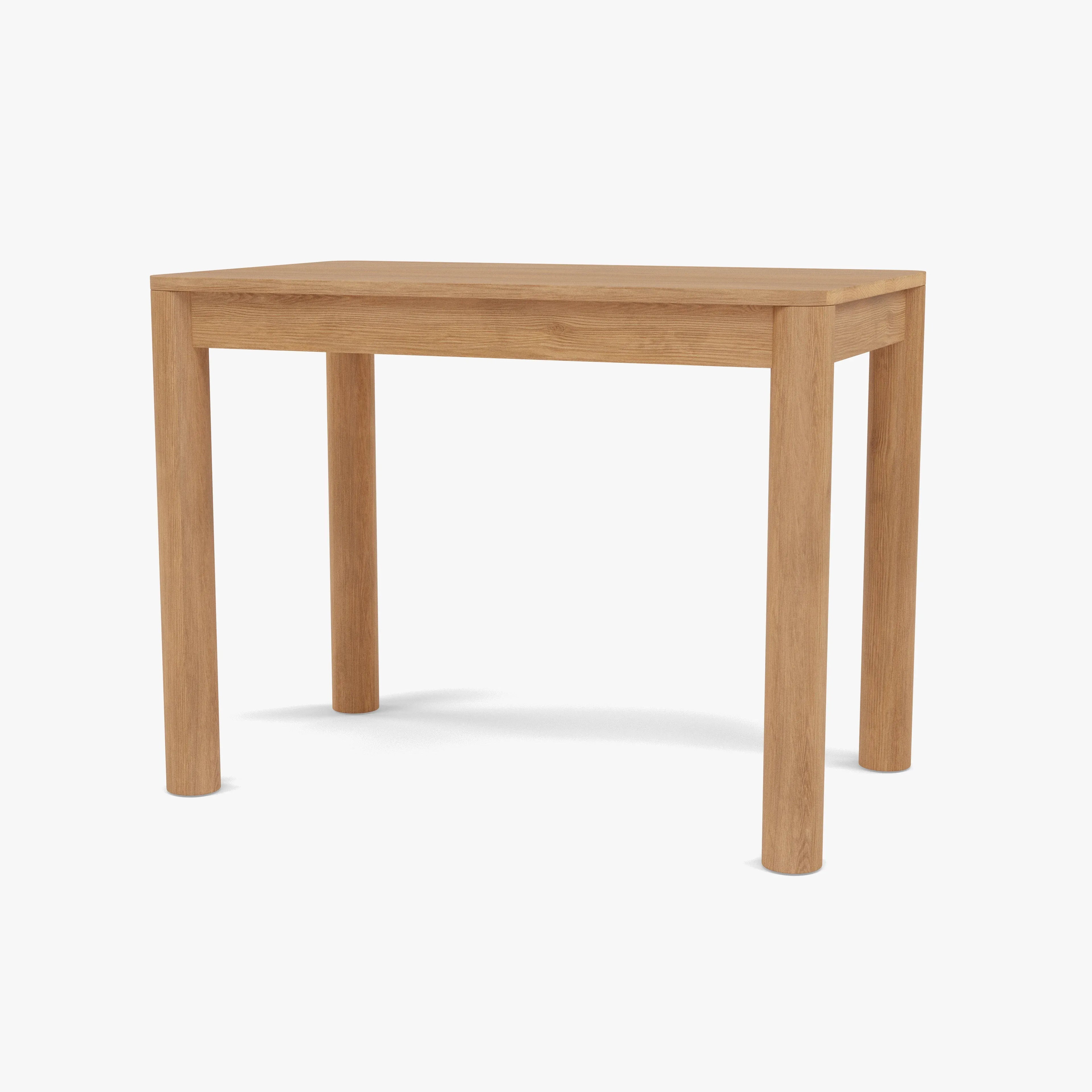 Olivia Office Desk 39" x 24" Solid American Oak