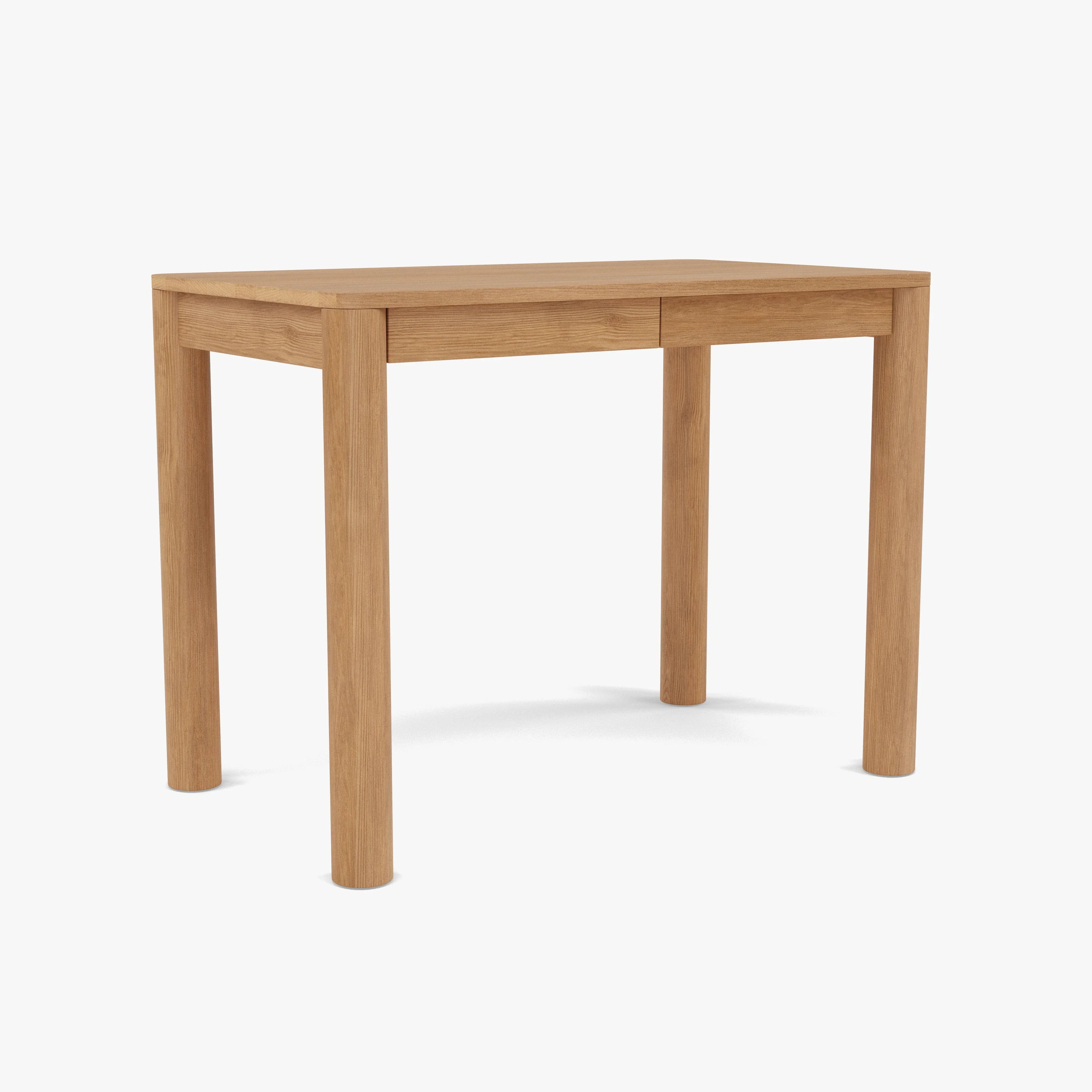 Olivia Office Desk 39" x 24" Solid American Oak