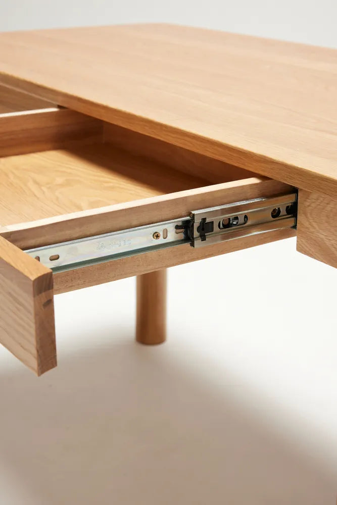 Olivia Office Desk 51" x 24" Solid American Oak