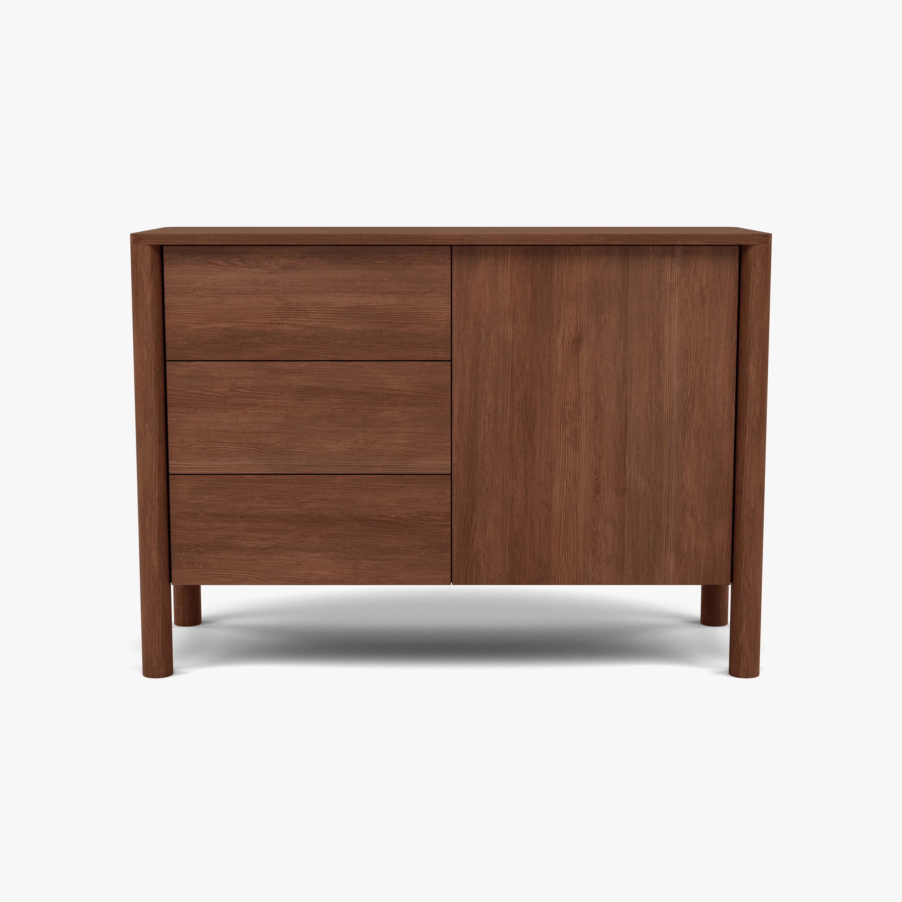 Olivia Sideboard 47" x 18" Solid American Walnut