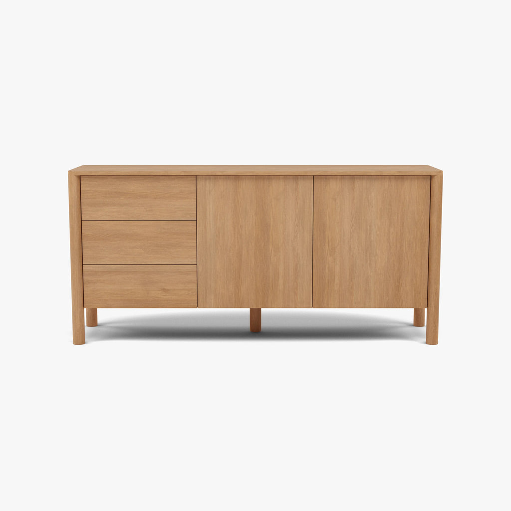 Olivia Sideboard 71" x 18" Solid American Oak