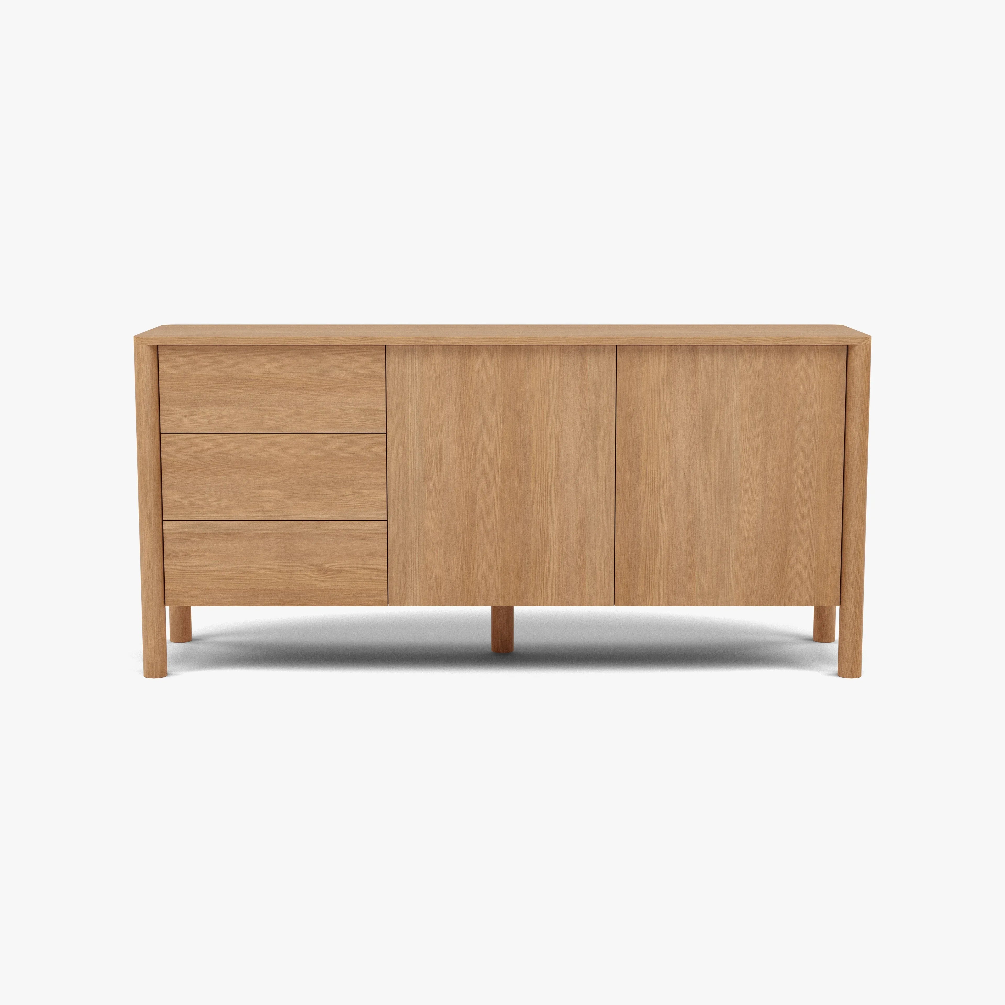 Olivia Sideboard 71" x 18" Solid American Oak
