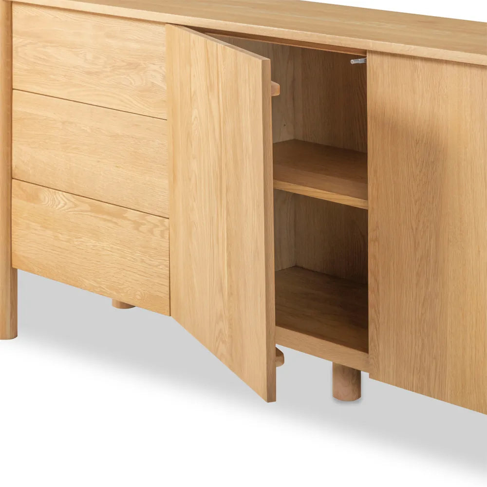 Olivia Sideboard 71" x 18" Solid American Oak
