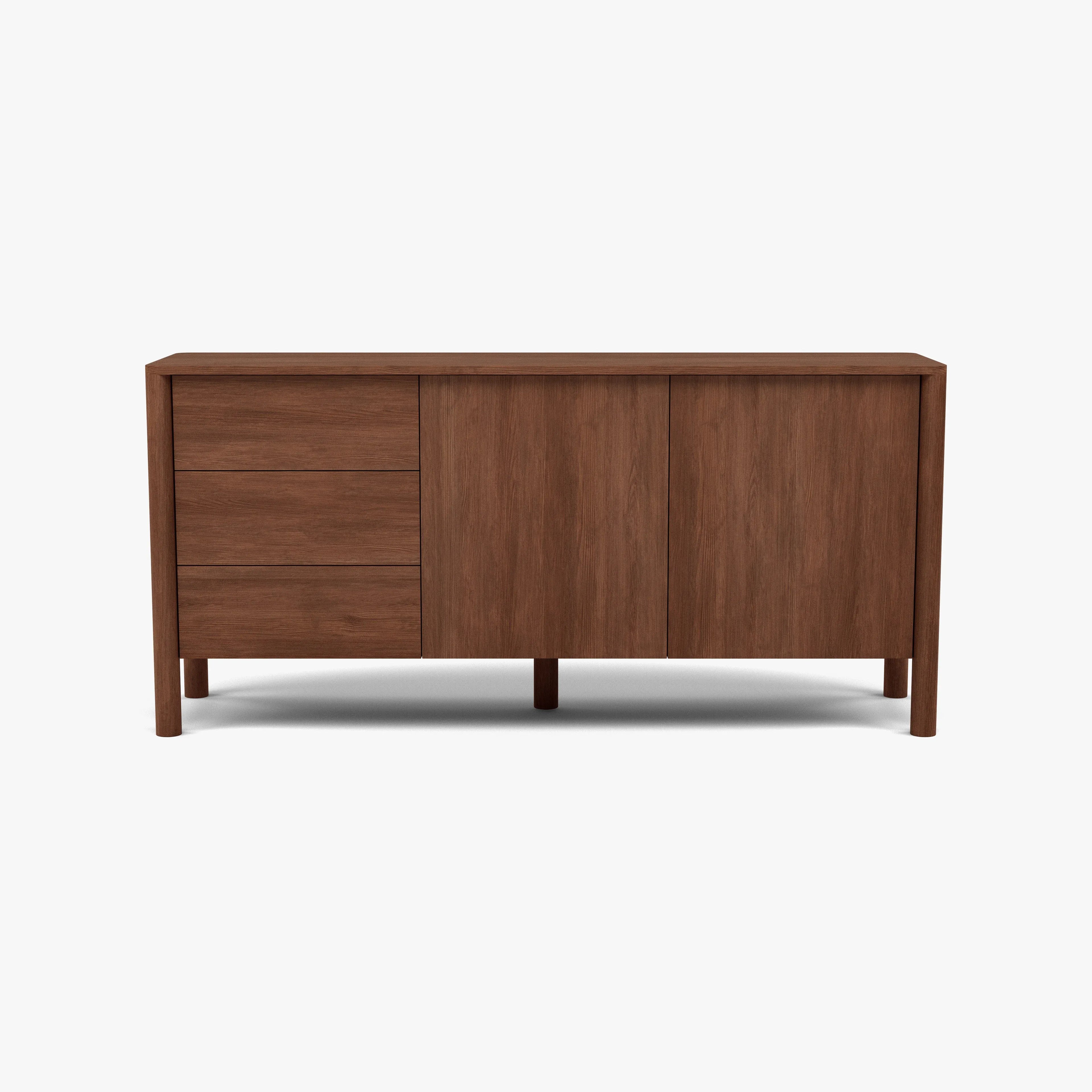 Olivia Sideboard 71" x 18" Solid American Walnut