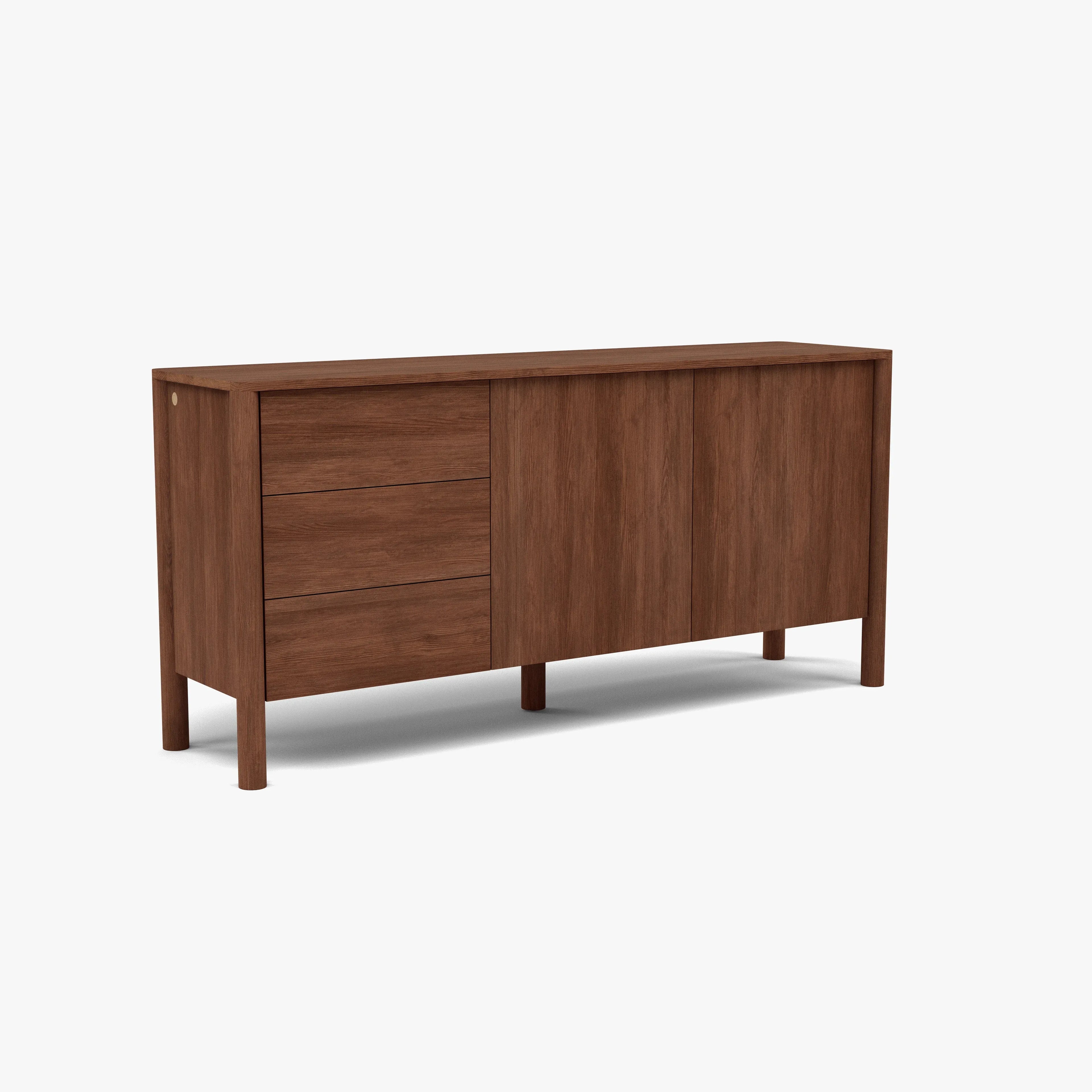 Olivia Sideboard 71" x 18" Solid American Walnut