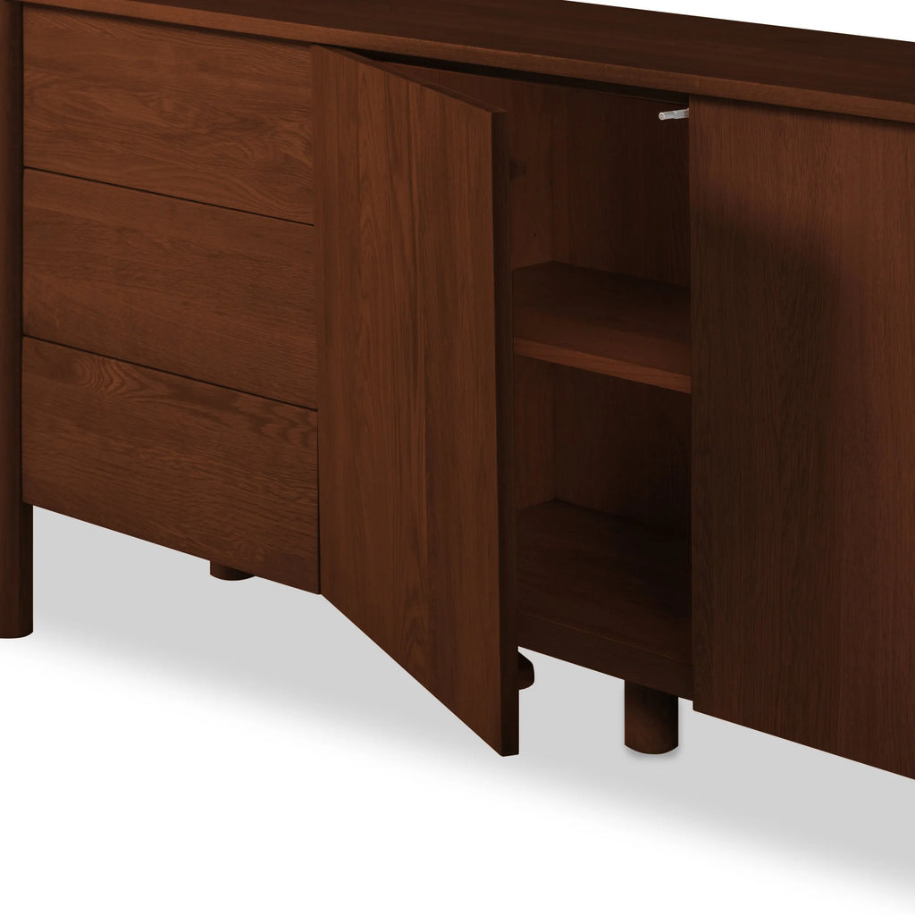 Olivia Sideboard 71" x 18" Solid American Walnut