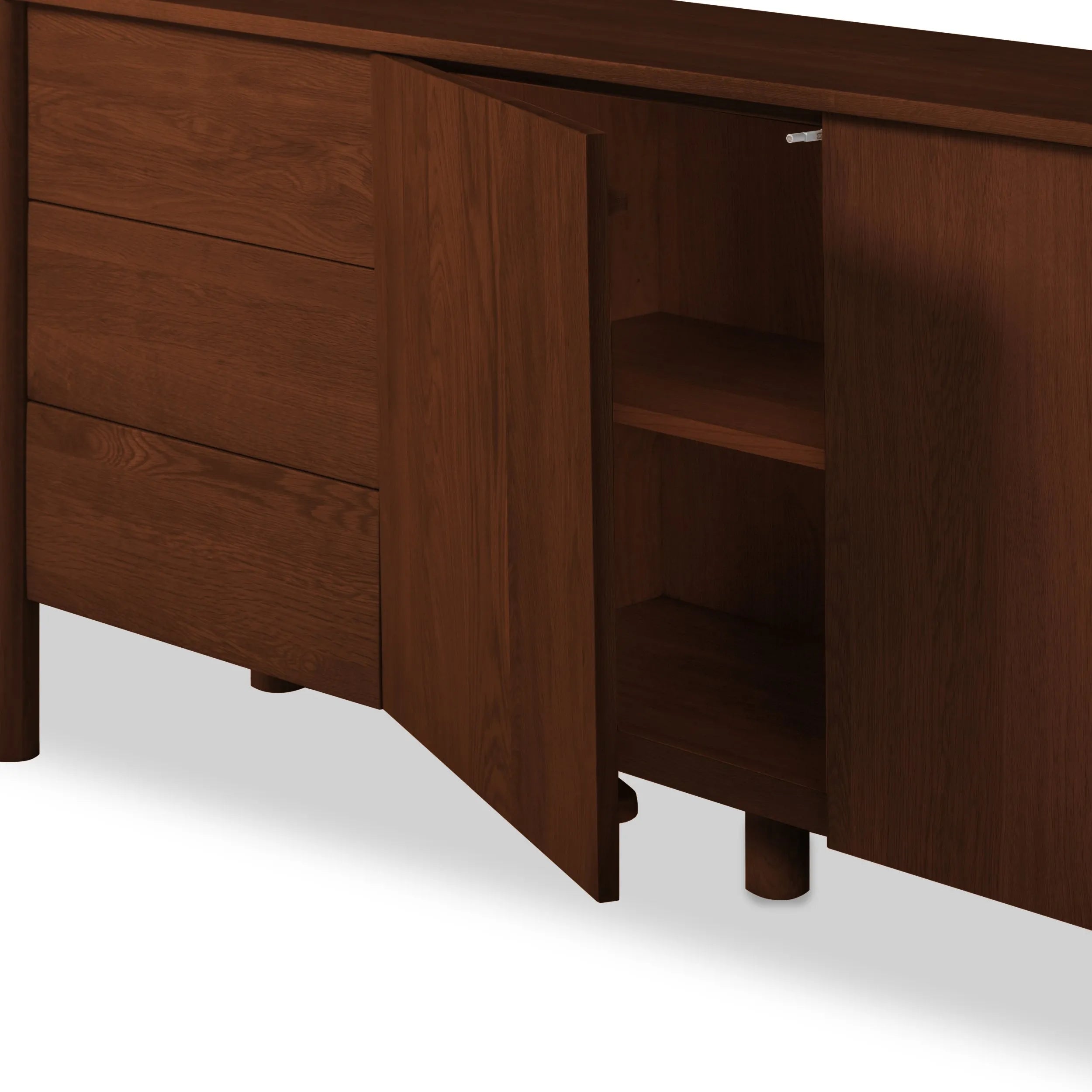 Olivia Sideboard 71" x 18" Solid American Walnut