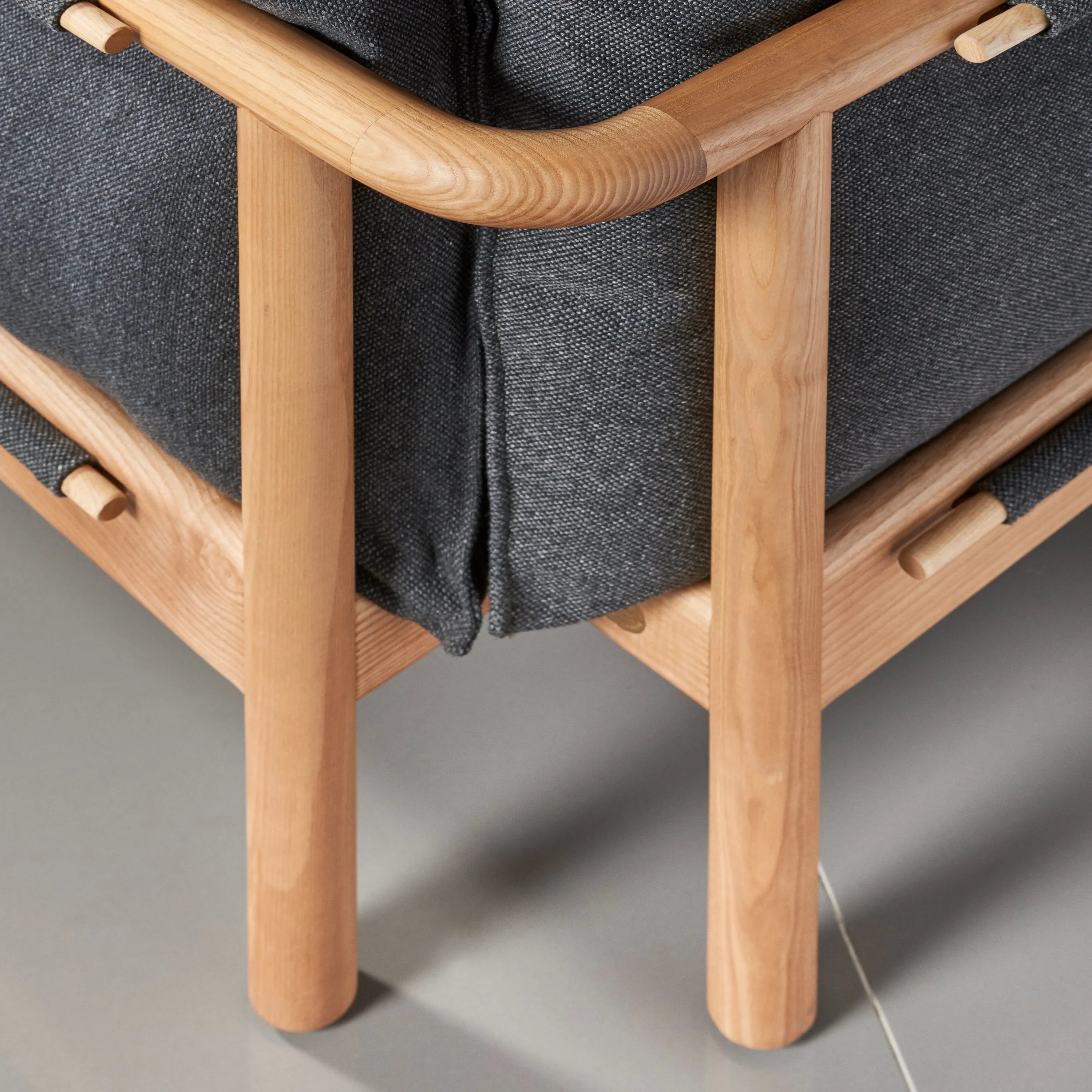 Olivia Sofa Solid American Oak