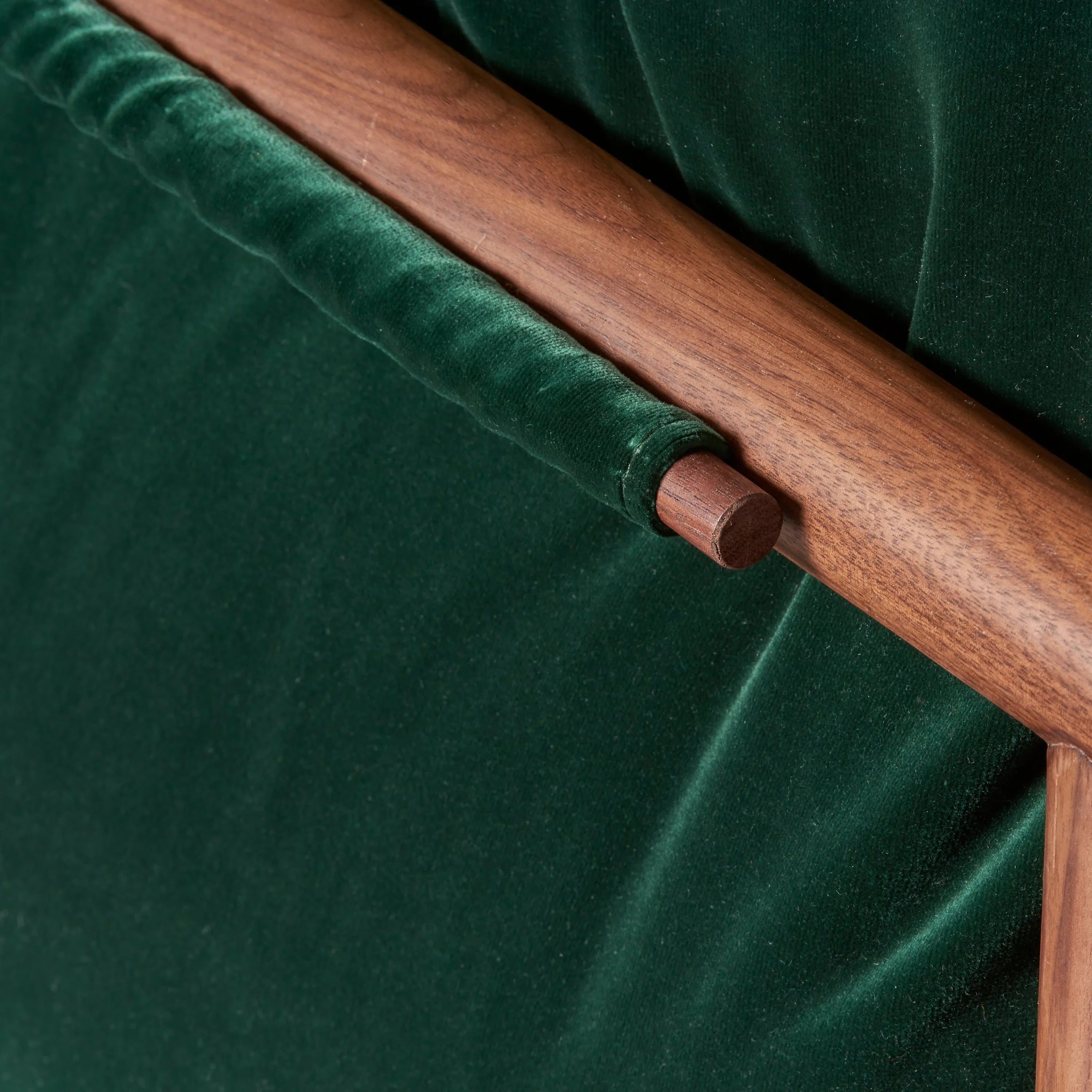 Olivia Sofa Solid American Walnut