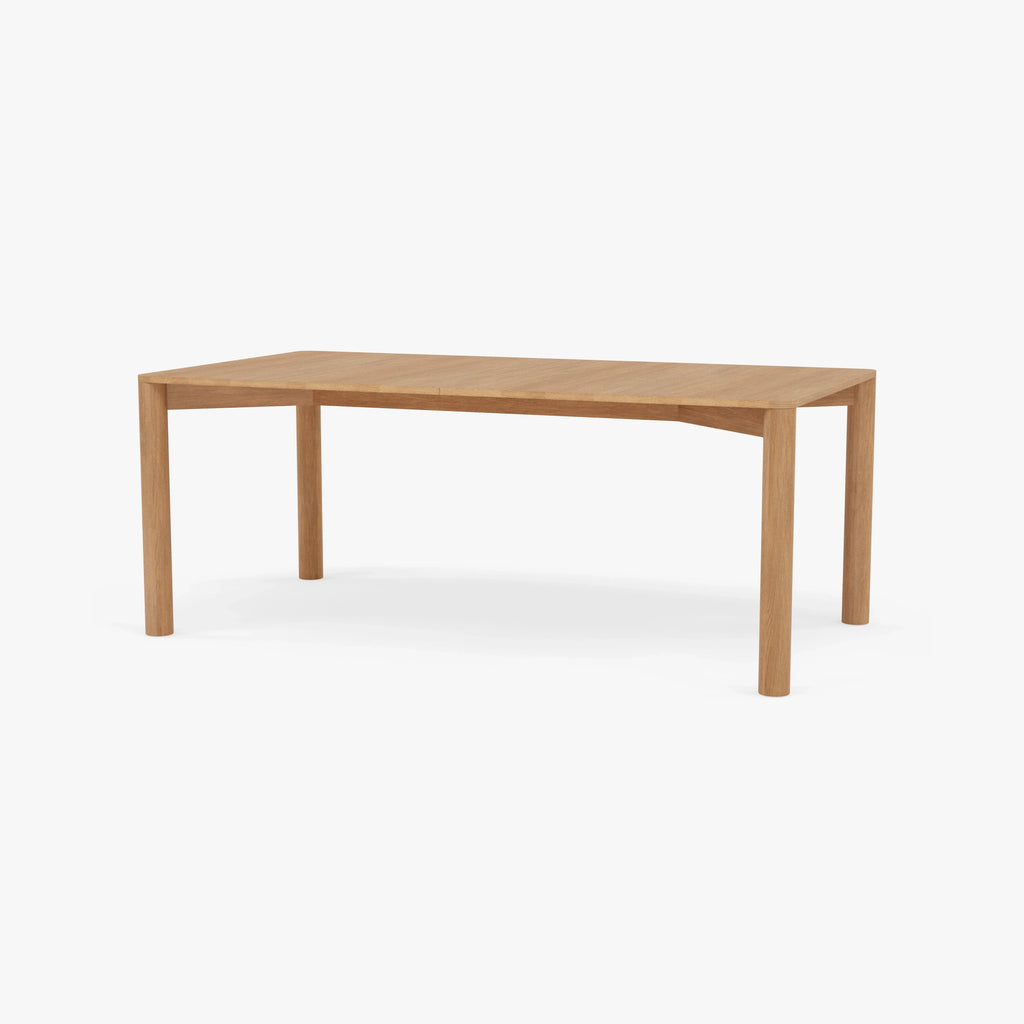 Otto Dining Table Extendable 75-95" x 39" Solid American Oak