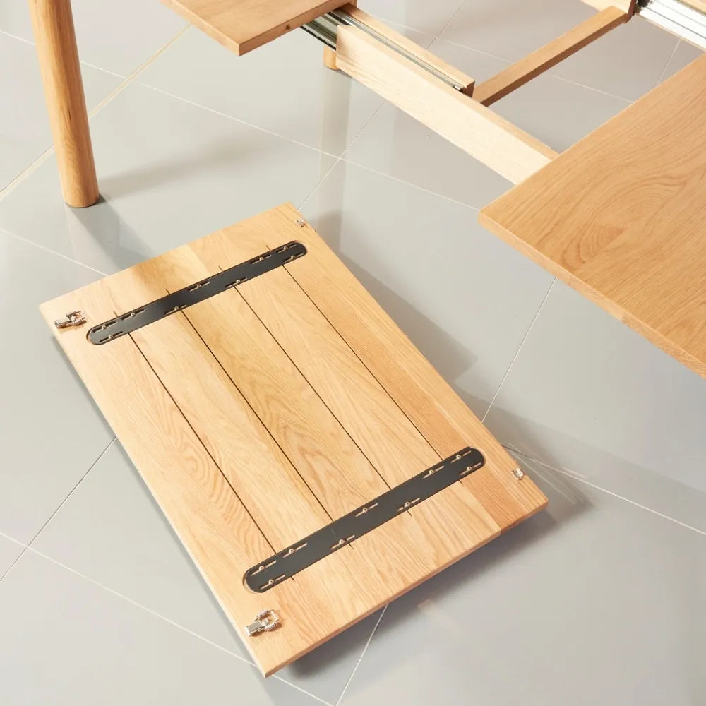 Otto Dining Table Extendable 75-95" x 39" Solid American Oak