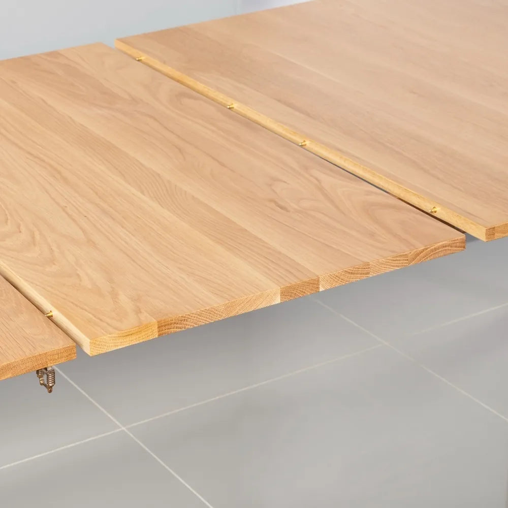Otto Dining Table Extendable 75-95" x 39" Solid American Oak