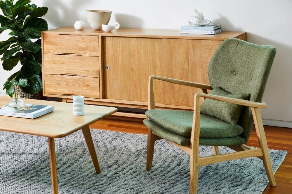 Svend Sideboard 71" x 18" Solid American Oak