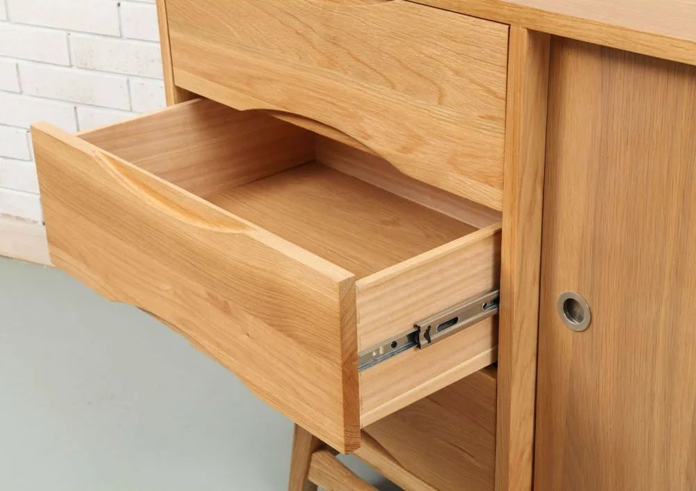 Svend Sideboard 71" x 18" Solid American Oak