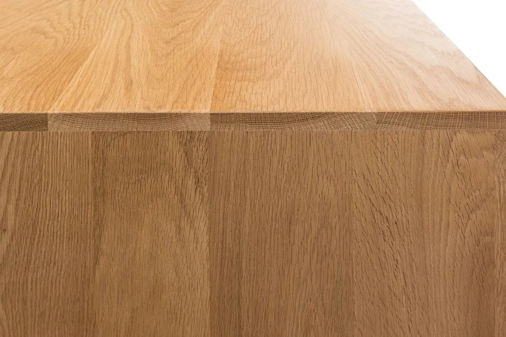 Svend TV and Media Console 95" x 18" Solid American Oak