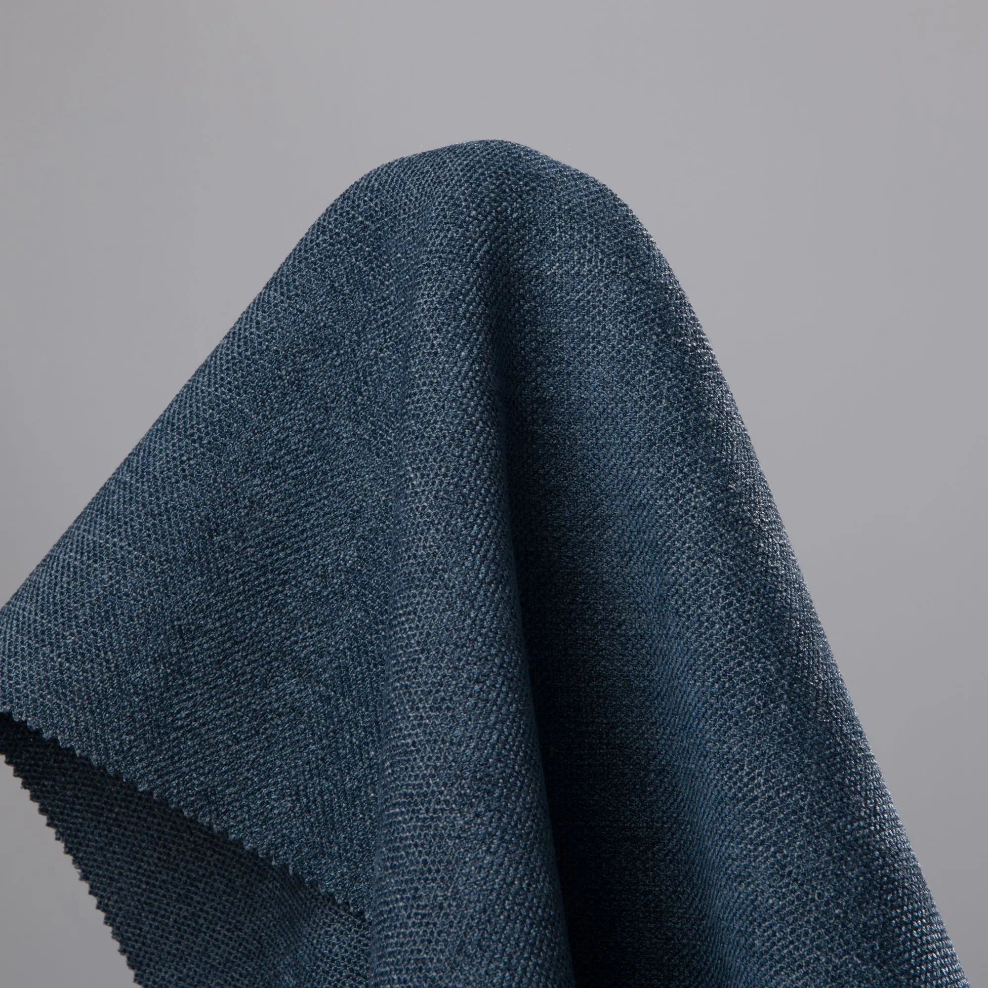 Chambray blue fabric texture