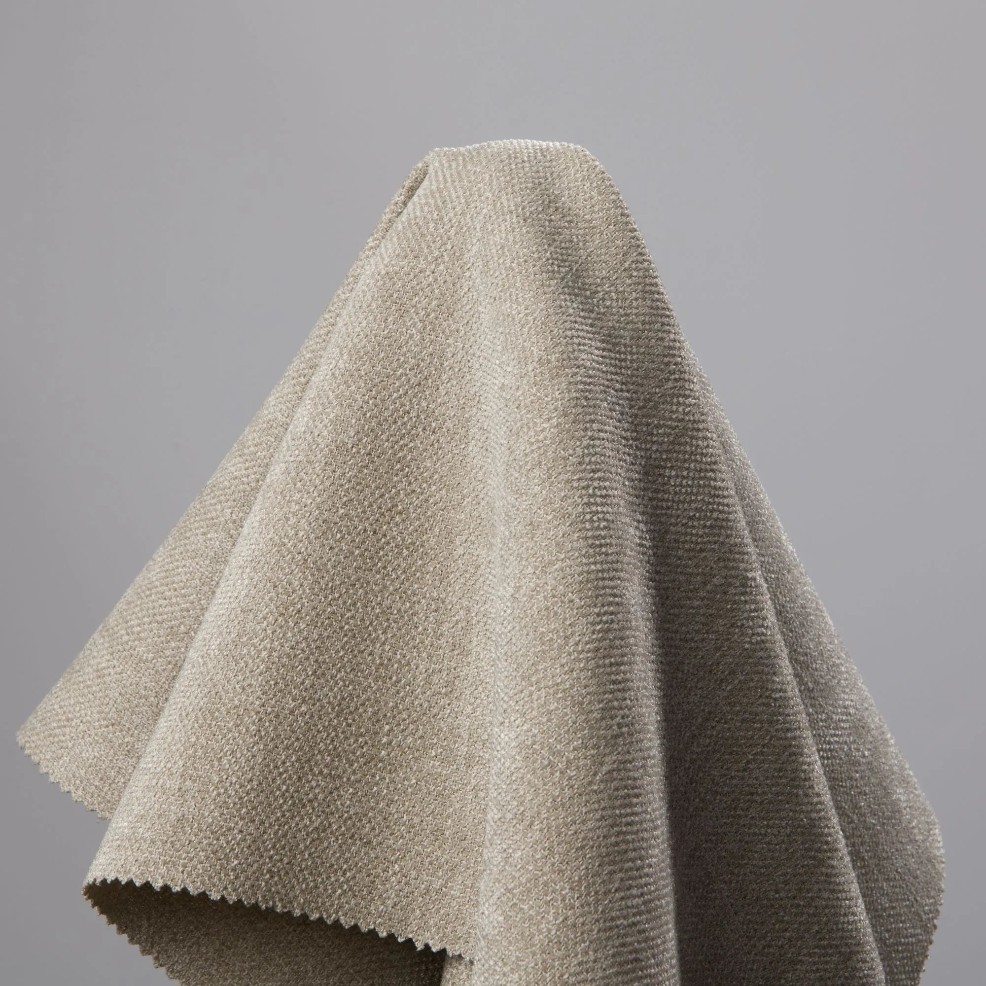 Oatmeal beige fabric texture