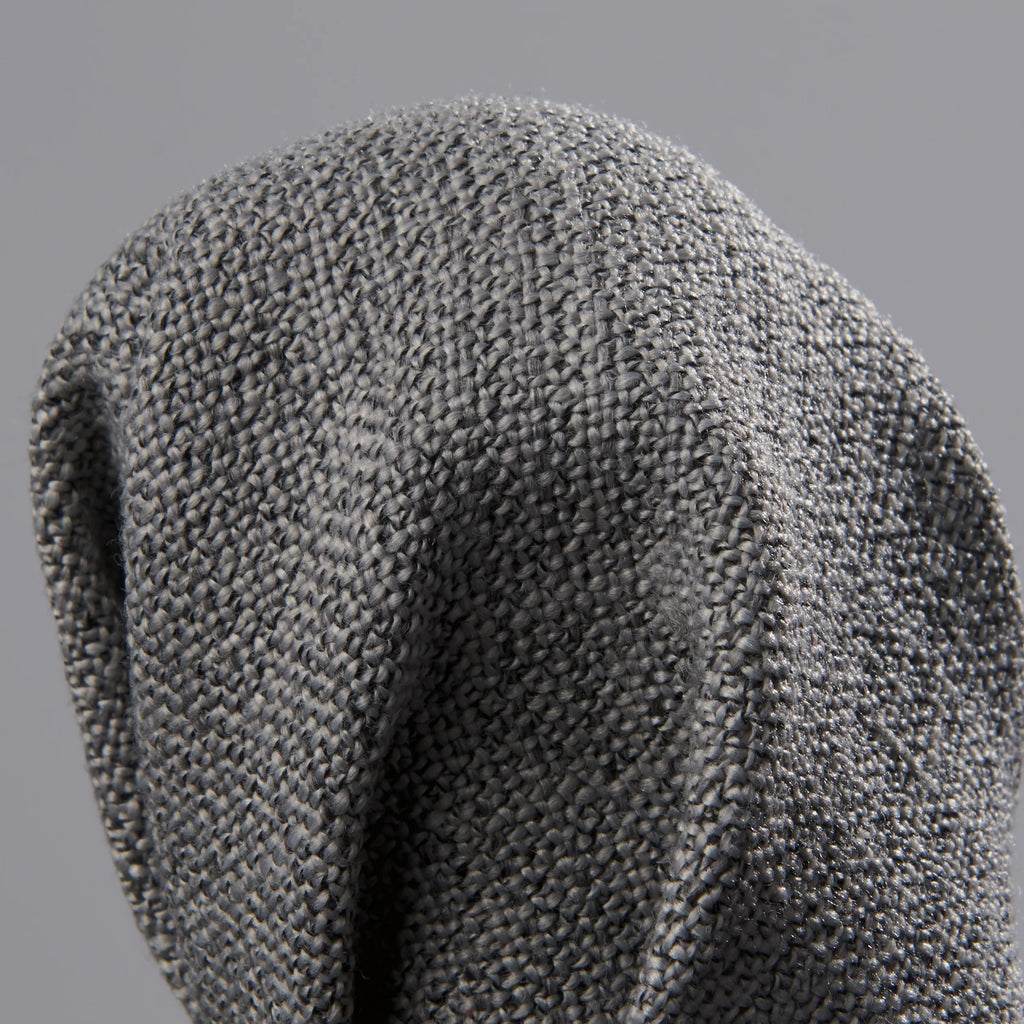 Steel gray fabric texture