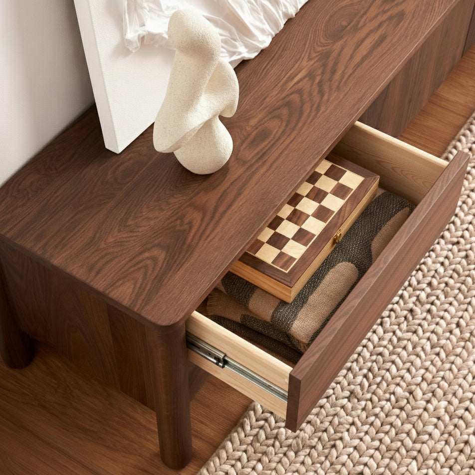 olivia-tv-media-console-71-inch-solid-american-walnut-LJ1ABA-studio-top-right-drawer-open-detail_qdl2kp