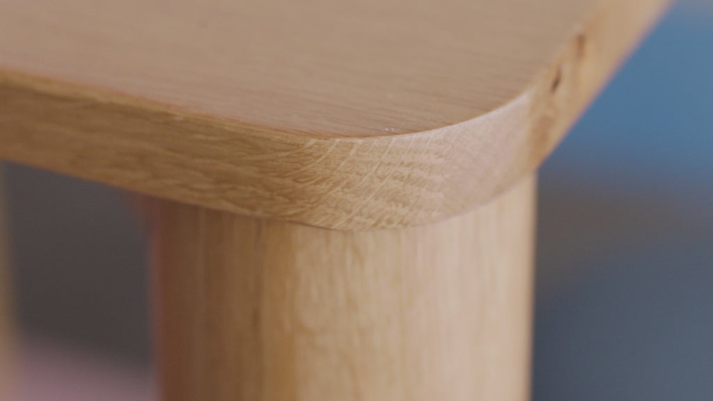 Olivia Dining Table Solid American Oak