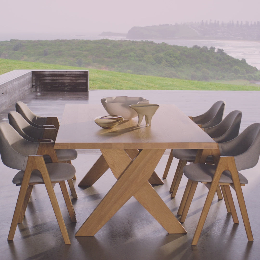 Axel Dining Table Solid American Oak